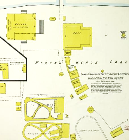 Wenona Beach Park Map